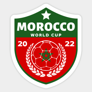 Morocco World Cup Sticker